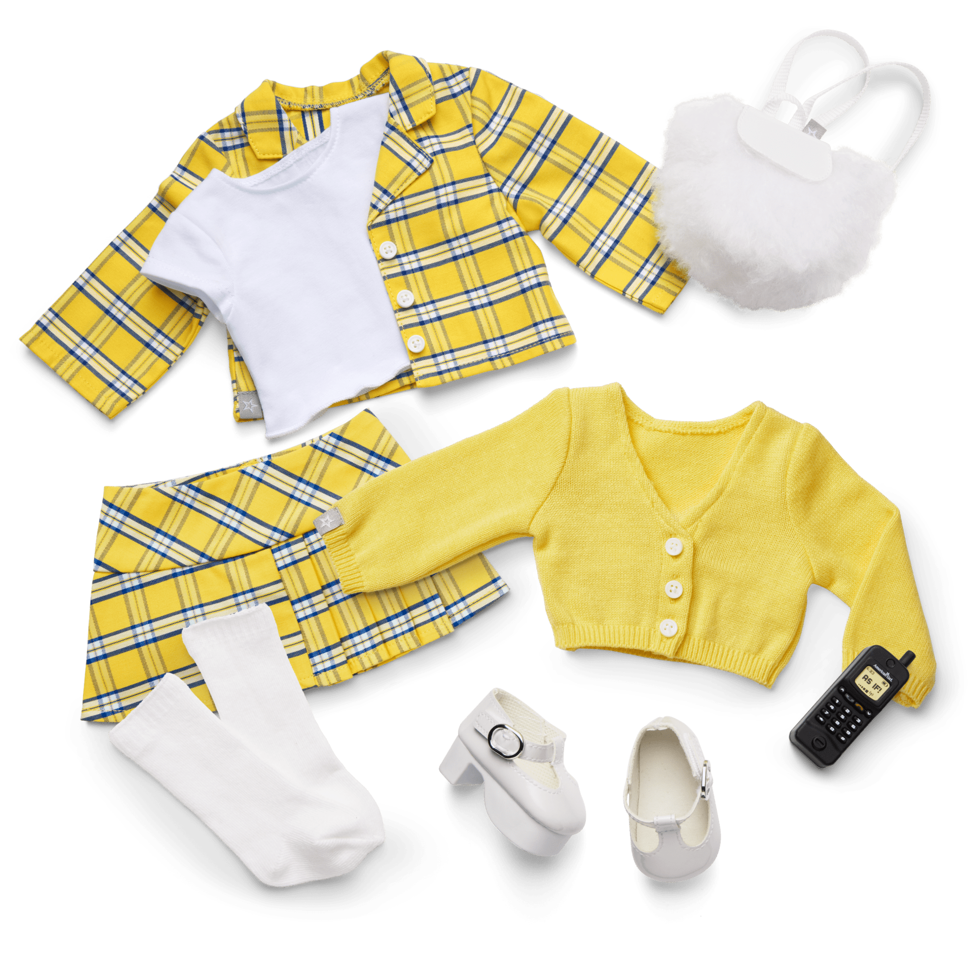 Cher's As If! Clueless Outfit For 18-Inch Dolls By American Girl Collector Series