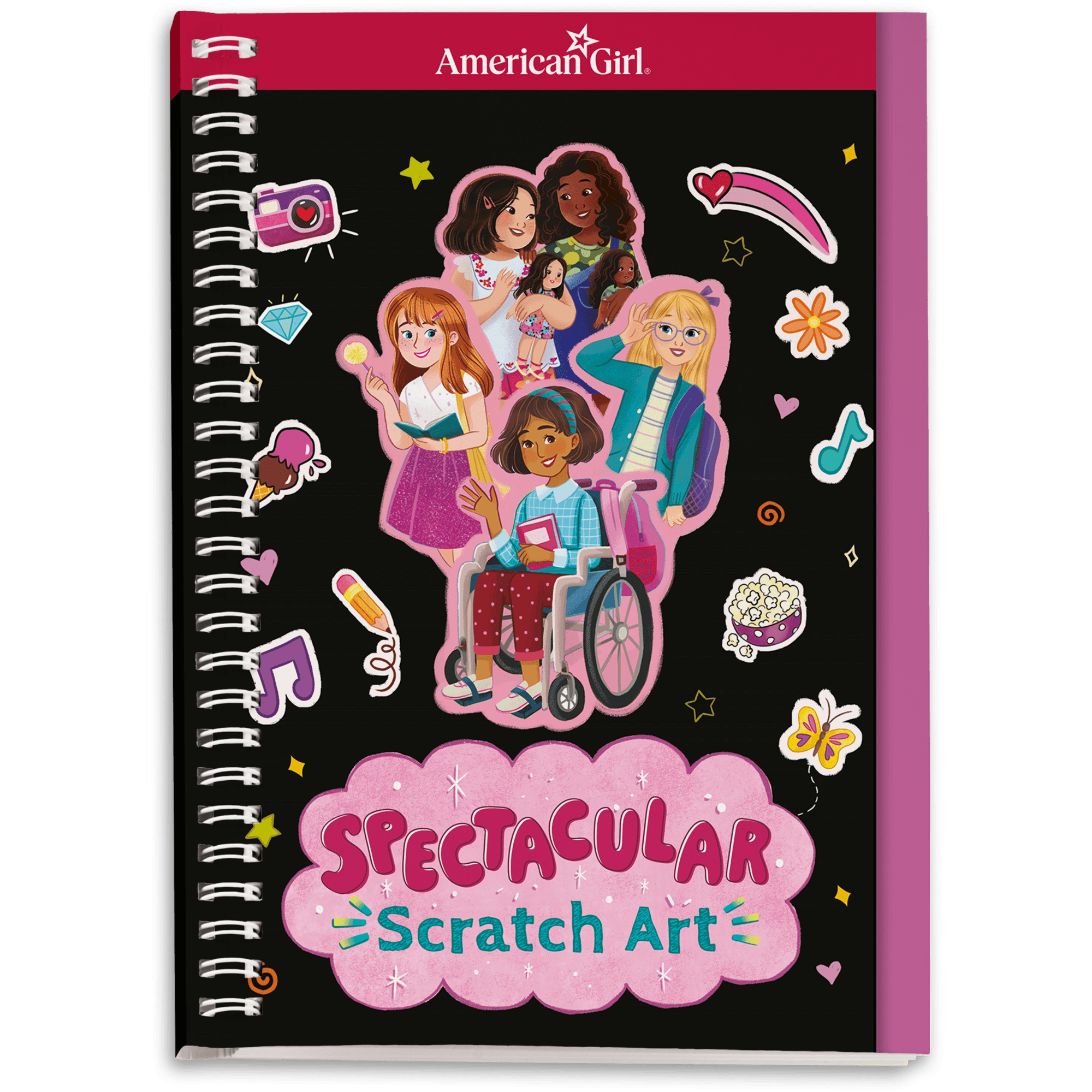 Spectacular Scratch Art Book