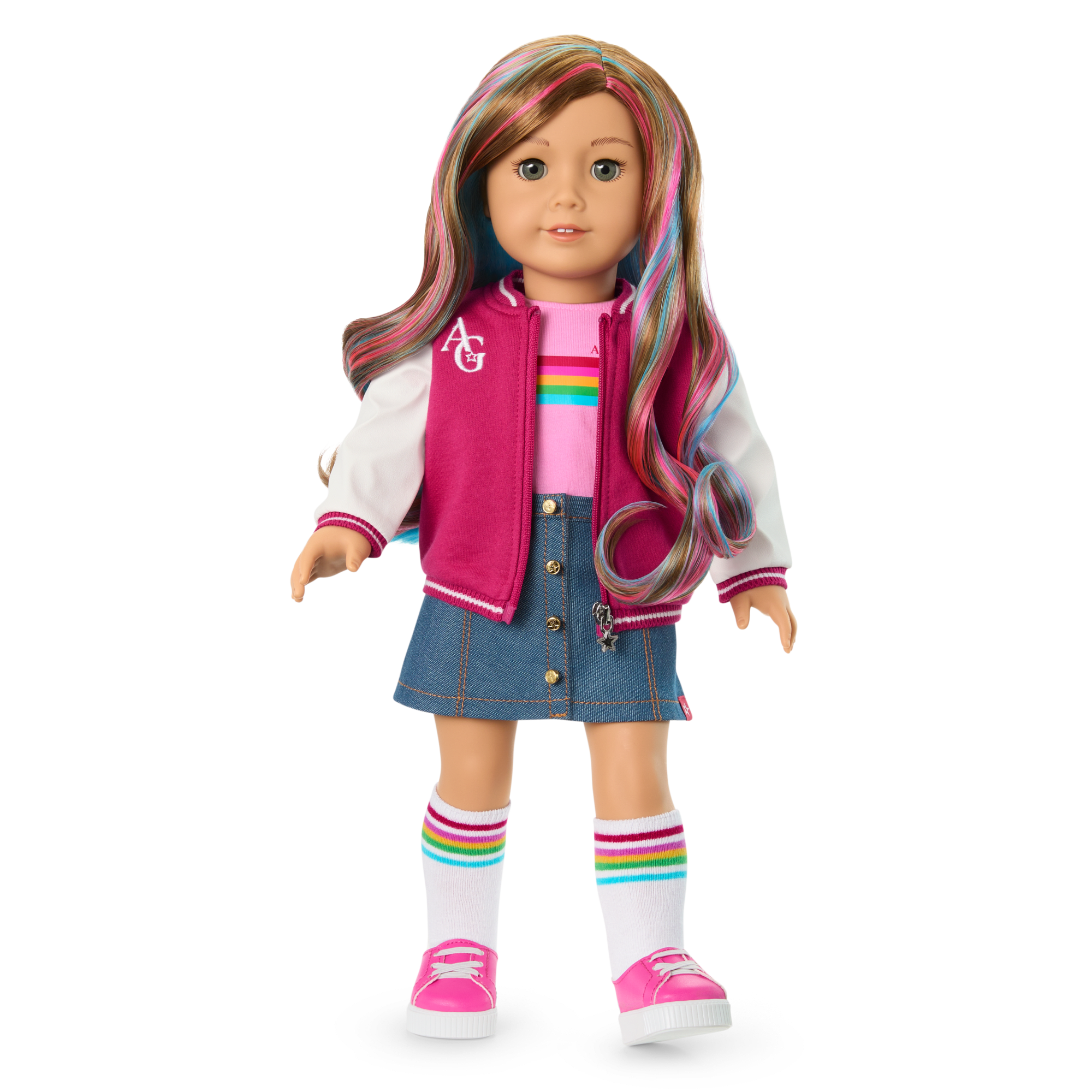 Truly Me 18-Inch Doll #101 With Wavy Caramel Hair
