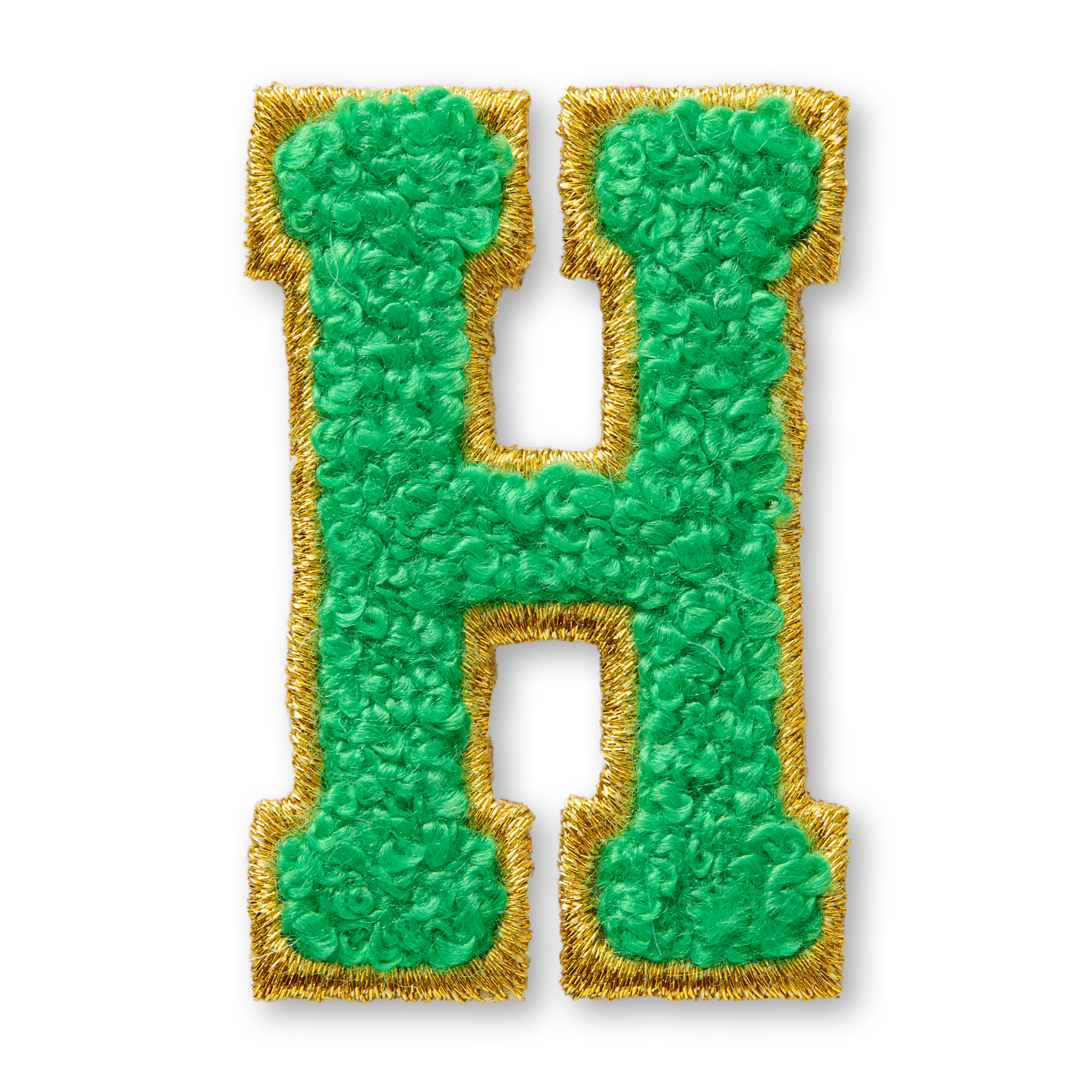 Ag Letter H Stick-On Patch
