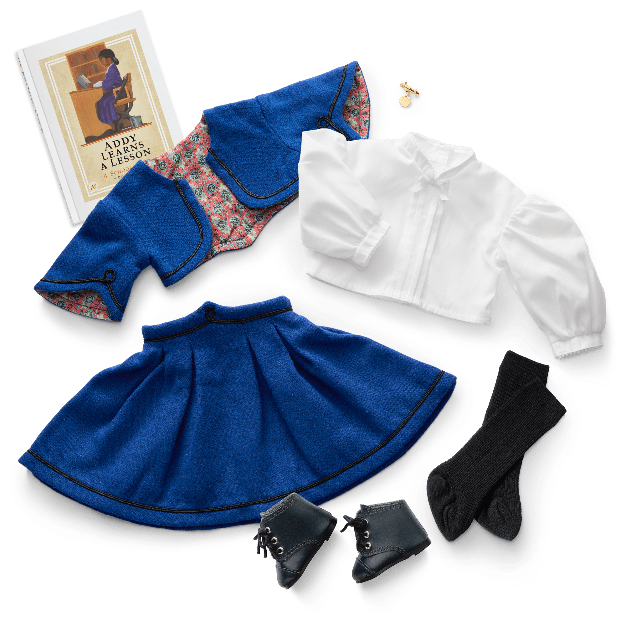 Addy's School Outfit & Book (Historical Characters)
