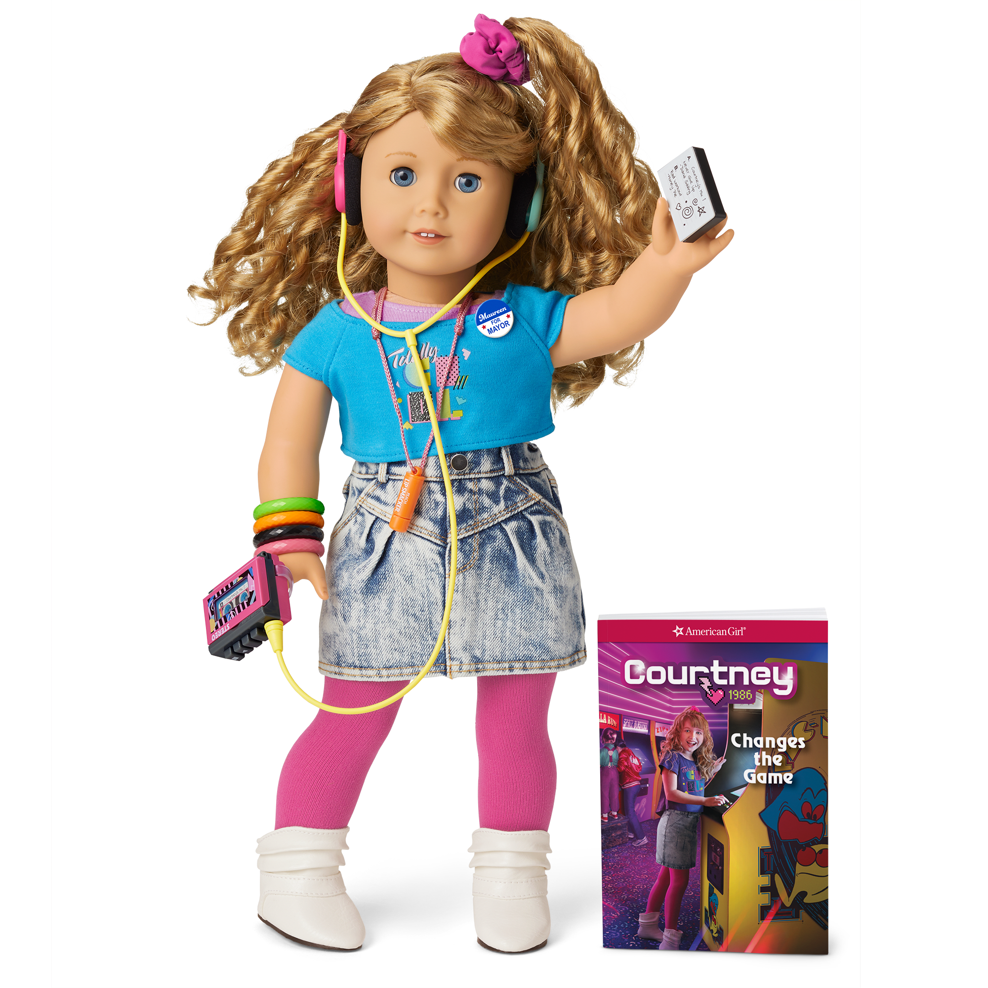 Courtney Moore 18-Inch Doll, Book & Accessories (Historical Characters)