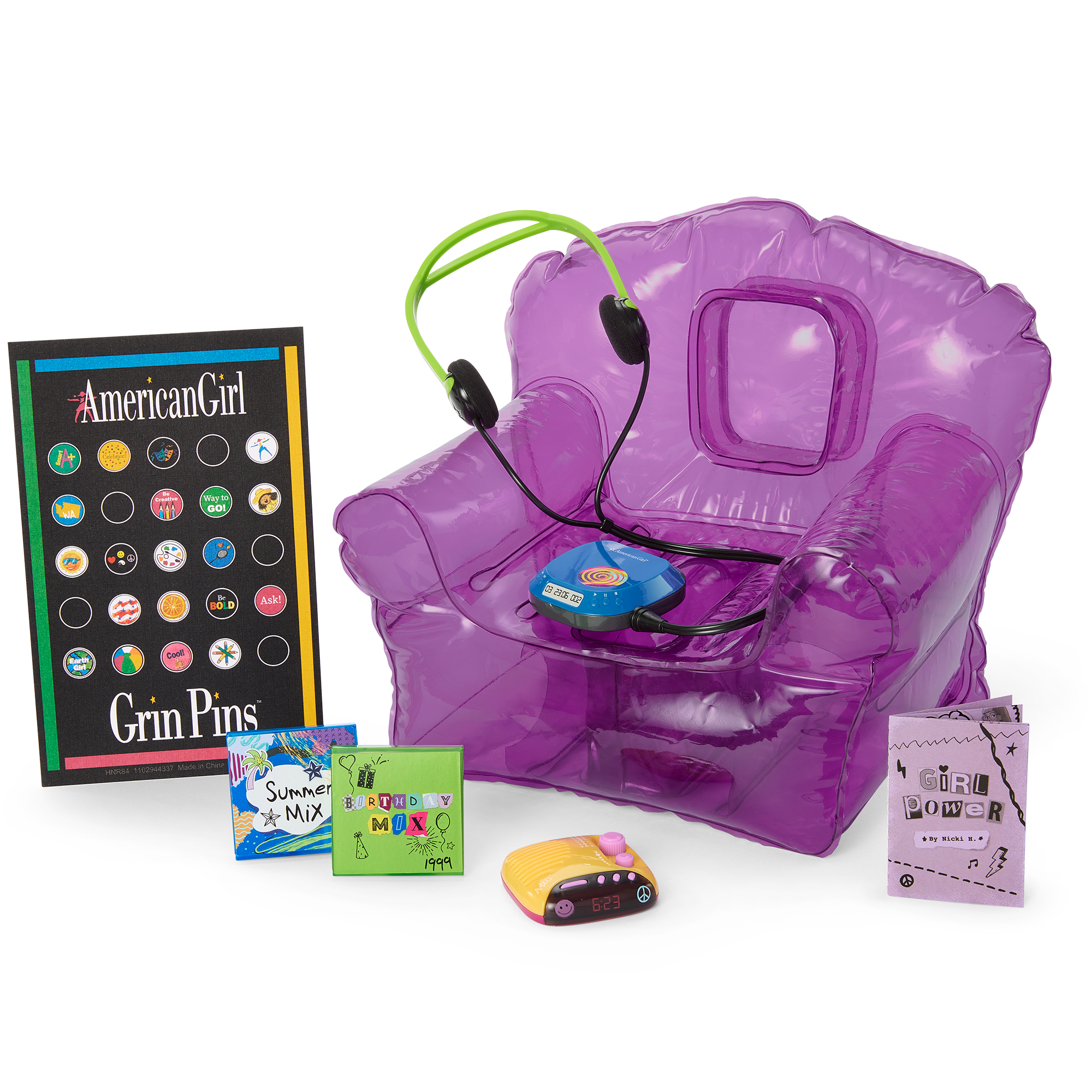 Nicki's Bedroom Accessories For 18-Inch Dolls (Historical Characters)