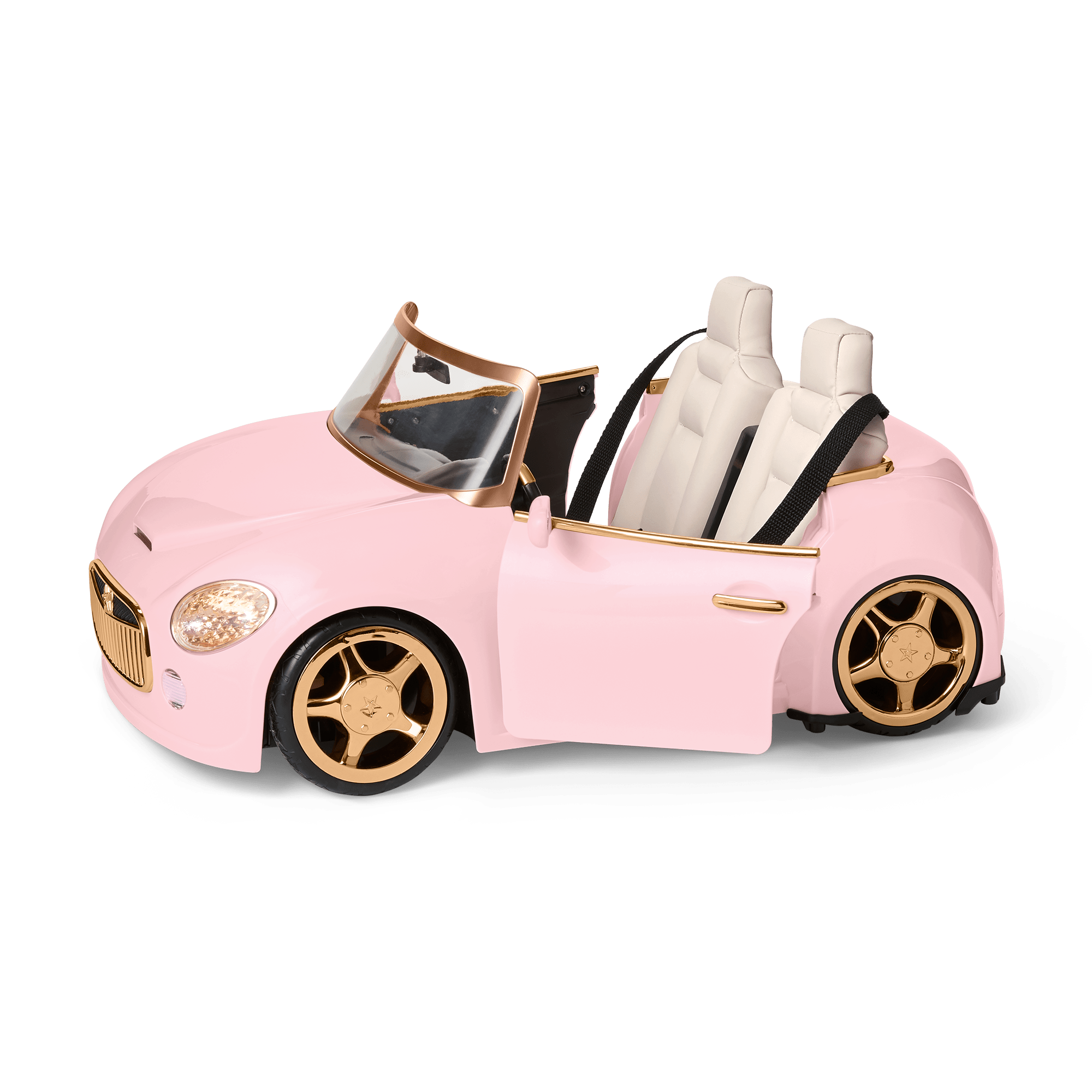 American Girl Rc Sports Car-Pink