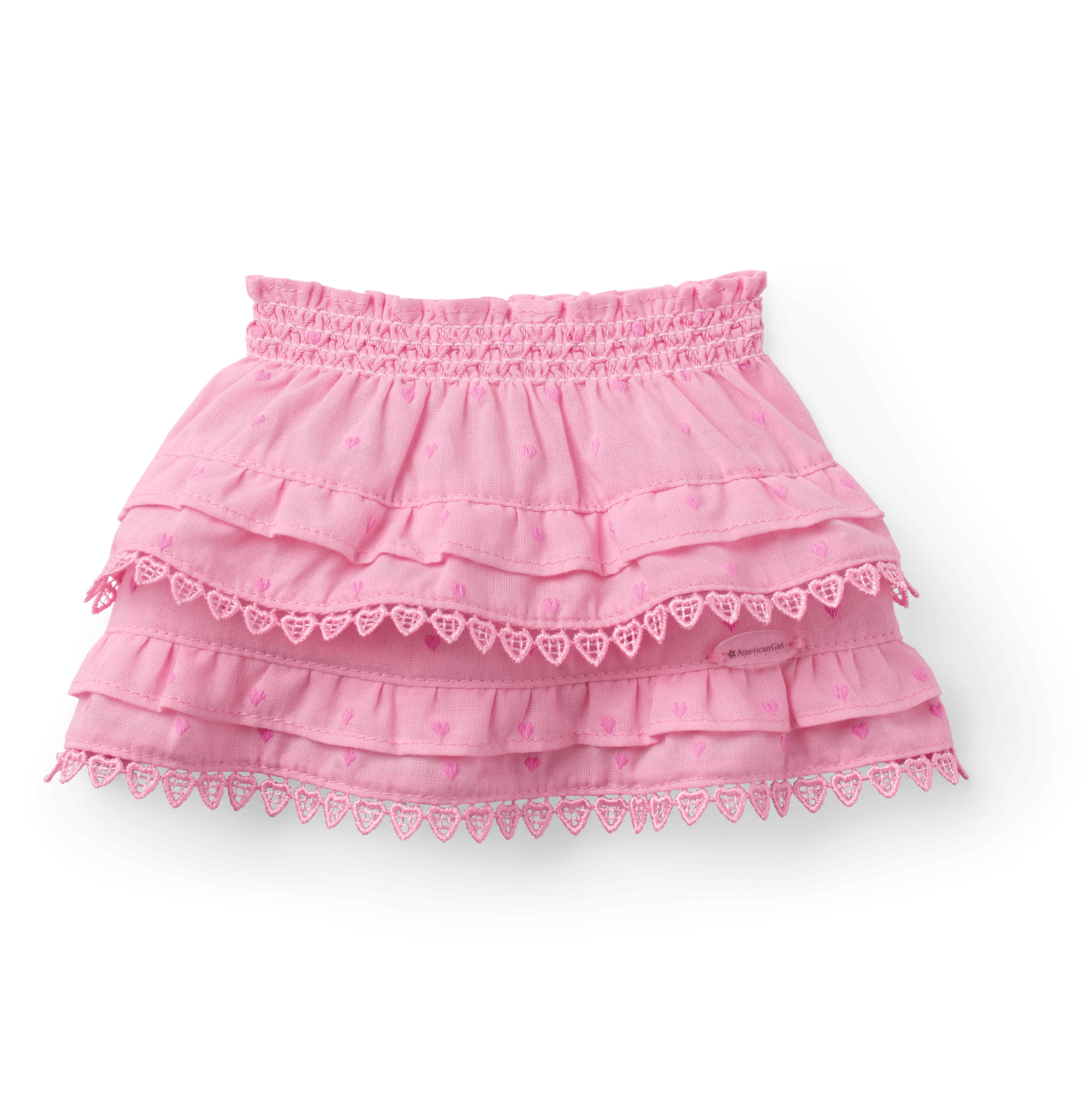 American Girl X Loveshackfancy Rosy Ruffles Billie Skirt For 18-Inch Dolls